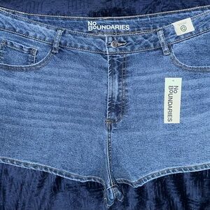 No Boundaries Classic Blue Jean Shorts